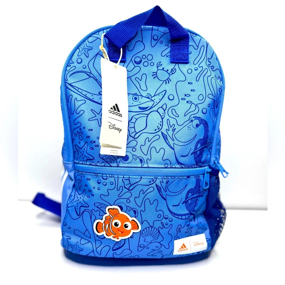 Adidas x Disney Pixar Finding Nemo Backpack Blue Fusion HT6406
